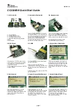 Texas Instruments CC2520DK Quick Start Manual предпросмотр