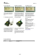 Preview for 2 page of Texas Instruments CC2520DK Quick Start Manual