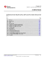 Предварительный просмотр 219 страницы Texas Instruments CC2533 User Manual