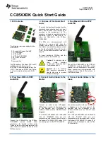 Texas Instruments CC85-CC2590EM Series Quick Start Manual preview