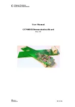 Texas Instruments CC900DB User Manual предпросмотр