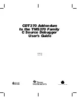 Preview for 3 page of Texas Instruments CDT370 User Manual