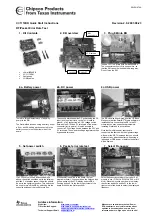 Preview for 1 page of Texas Instruments Chipcon Products CC1110DK Quick Start Instructions