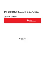 Preview for 1 page of Texas Instruments DAC121S101EVM User Manual