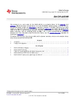 Texas Instruments DAC3152EVM User Manual предпросмотр