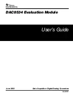 Texas Instruments DAC8534 User Manual предпросмотр