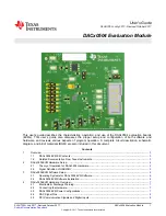 Texas Instruments DACx0504 series User Manual предпросмотр