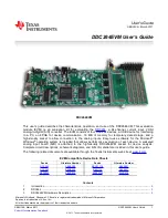 Texas Instruments DDC264EVM User Manual предпросмотр