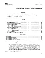 Texas Instruments DEM-DAI3008 User Manual предпросмотр