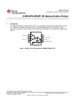 Предварительный просмотр 1 страницы Texas Instruments DEM-OPA-MSOP-1B User Manual