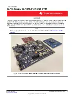 Предварительный просмотр 1 страницы Texas Instruments DLP DLPC7540 User Manual