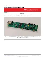 Предварительный просмотр 1 страницы Texas Instruments DP83TD510E-EVM User Manual