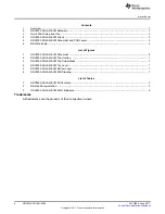 Предварительный просмотр 2 страницы Texas Instruments DRV5032-SOLAR-EVM User Manual