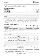 Preview for 4 page of Texas Instruments DS16EV5110 Operator'S Manual