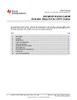 Preview for 2 page of Texas Instruments DS22EV5110-EVKC User Manual