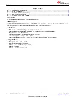 Предварительный просмотр 2 страницы Texas Instruments DS320PR810-SMP-EVM User Manual