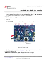 Preview for 1 page of Texas Instruments DS90UB933-Q1EVM User Manual