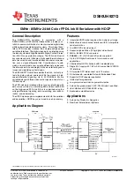 Texas Instruments DS90UH927Q Manual preview