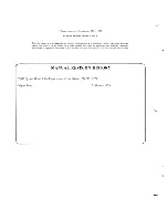 Preview for 2 page of Texas Instruments DS990/1 Site Preparation And Installation Manual