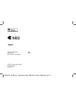 Preview for 1 page of Texas Instruments E-5032 User Manual