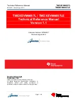 Texas Instruments eInfochips TMDXEVM6657L Technical Reference Manual предпросмотр