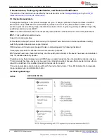 Предварительный просмотр 4 страницы Texas Instruments Errata MSP430F6736A Manual