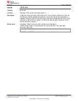 Preview for 21 page of Texas Instruments Errata MSP430FG6426 Manual