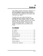 Preview for 1 page of Texas Instruments Extensa 650 Options Manual