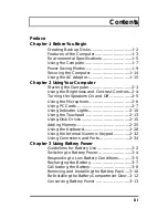 Preview for 3 page of Texas Instruments Extensa 670 User Manual Content