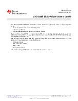 Texas Instruments FlatLink SN75LVDS83B User Manual preview