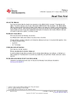 Preview for 4 page of Texas Instruments Hercules TMS570LS31x User Manual