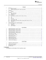 Предварительный просмотр 2 страницы Texas Instruments INA191EVM User Manual