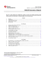 Texas Instruments INA220 User Manual предпросмотр