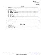 Предварительный просмотр 2 страницы Texas Instruments INA250EVM User Manual