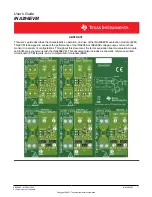 Texas Instruments INA296EVM User Manual preview