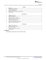 Предварительный просмотр 2 страницы Texas Instruments INA4180 User Manual