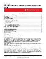 Texas Instruments LM10500 User Manual preview