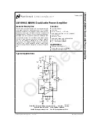 Preview for 2 page of Texas Instruments LM1896 Manual