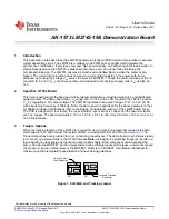 Preview for 1 page of Texas Instruments LM2745-19A User Manual