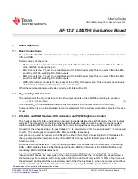 Предварительный просмотр 1 страницы Texas Instruments LM2796 User Manual