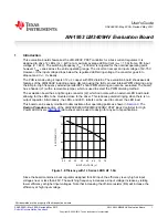 Texas Instruments LM3409HV User Manual preview