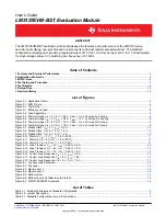 Preview for 1 page of Texas Instruments LM5157EVM-BST User Manual