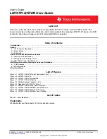 Предварительный просмотр 1 страницы Texas Instruments LM74701-Q1EVM User Manual