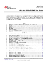 Texas Instruments LMG3410R150-031 EVM User Manual предпросмотр