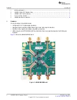 Предварительный просмотр 2 страницы Texas Instruments LMH2832EVM-50 User Manual