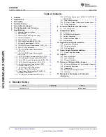 Preview for 2 page of Texas Instruments LMK05028 Advance Information