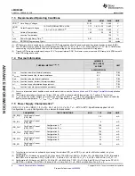 Preview for 8 page of Texas Instruments LMK05028 Advance Information