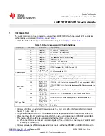 Предварительный просмотр 7 страницы Texas Instruments LMK05318EVM User Manual