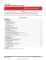 Preview for 1 page of Texas Instruments LMK5B33414EVM User Manual