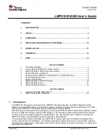 Texas Instruments LMP91051EVM User Manual preview